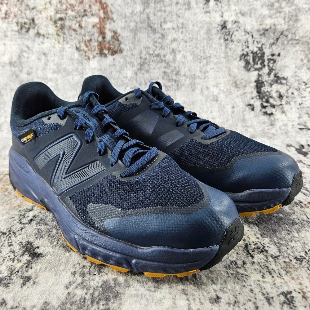 New Balance Fresh Foam T510 Shoes Men 7.5 Blue Cordura Waterproof‎ Trail Running